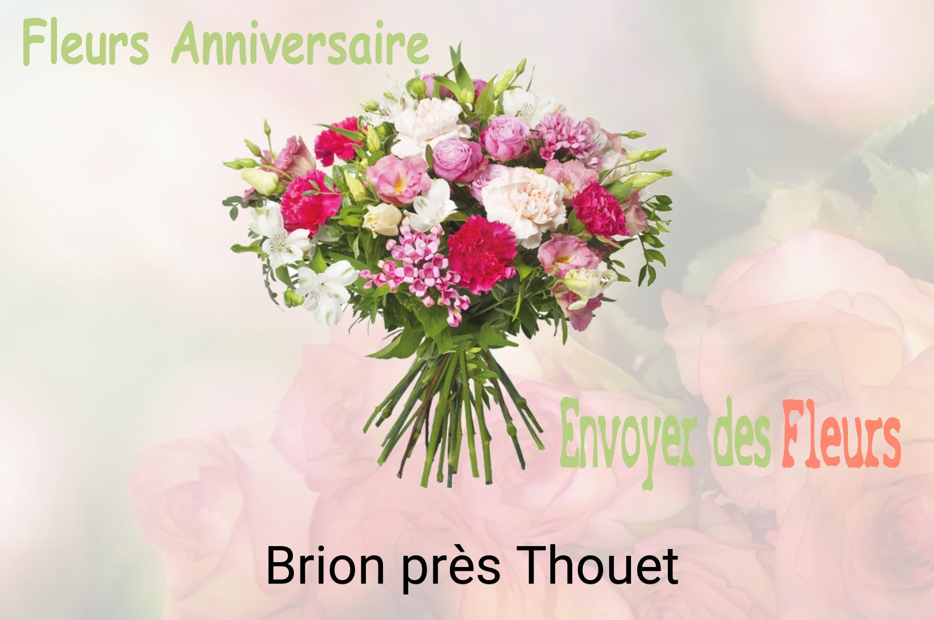 Bouquet de fleurs d’anniversaire livré à Brion-près-Thouet